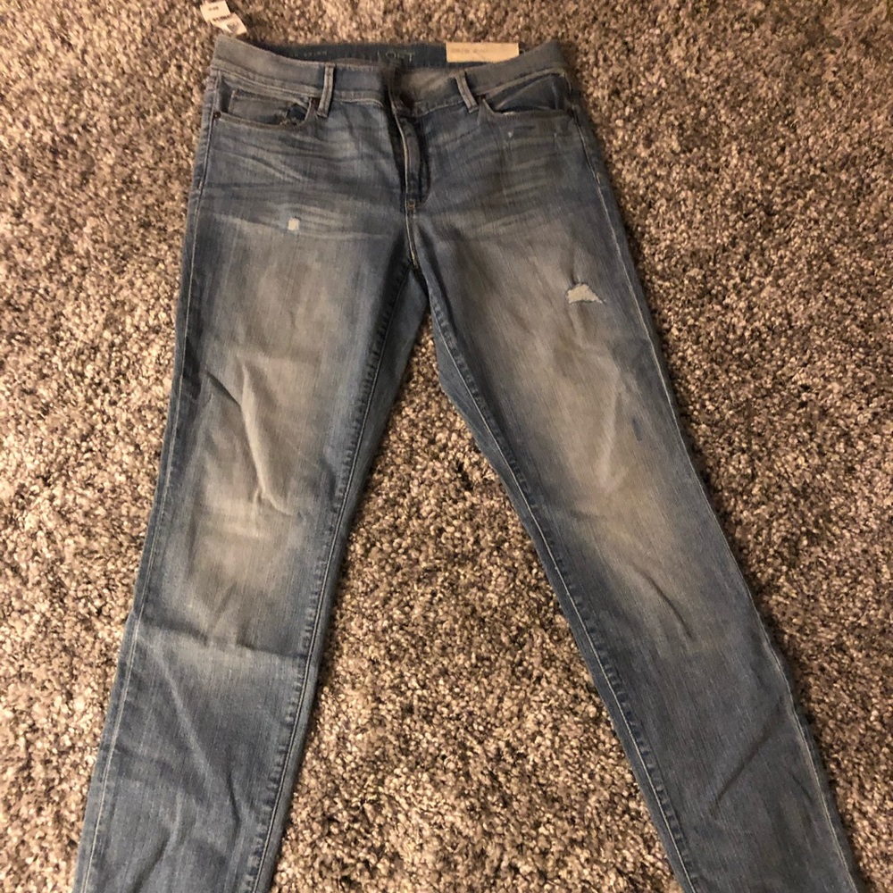 Loft Skinny blue jeans